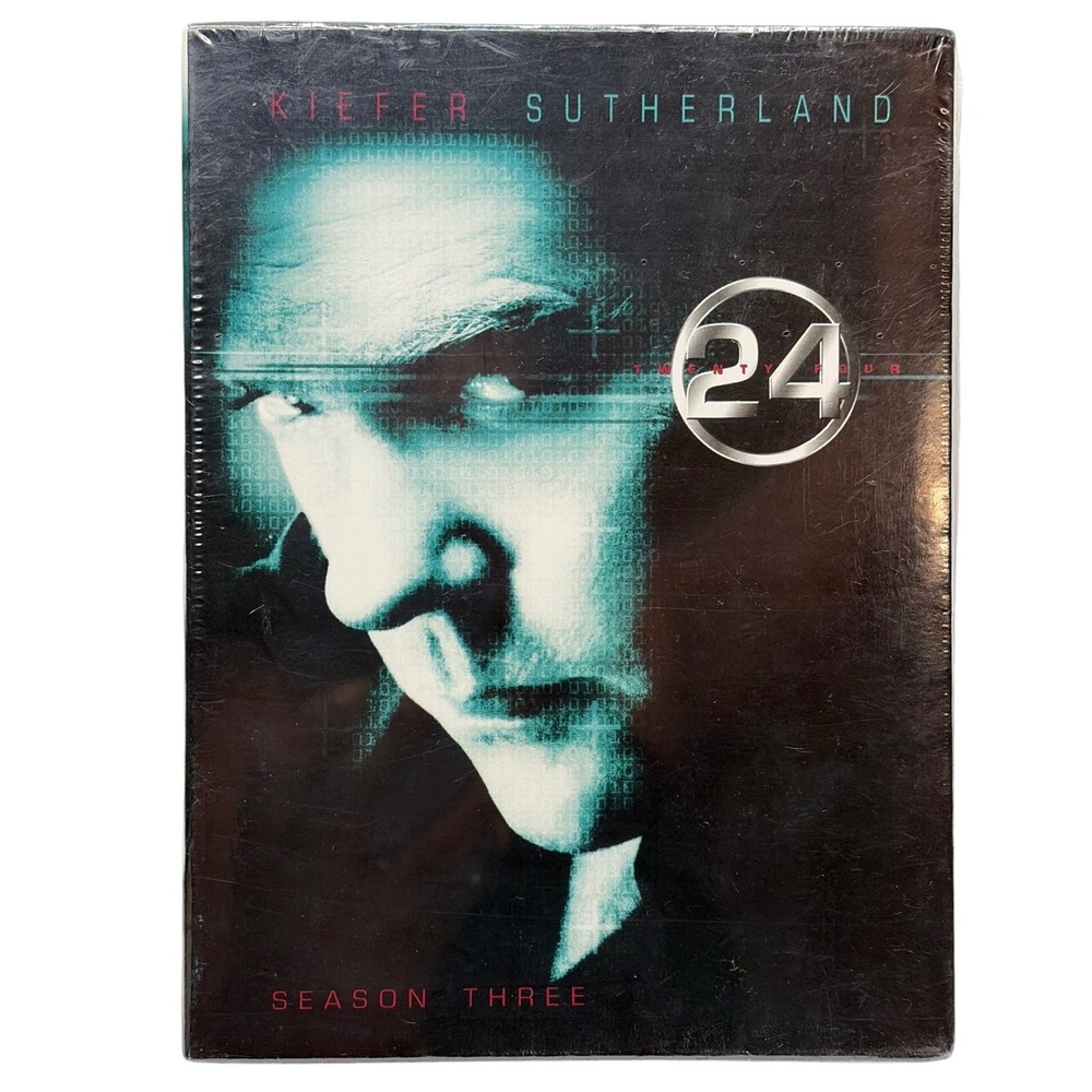 24 Season 3 DVD Box Set Seven-Disc Collector's Edition Kiefer Sutherland New